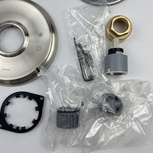 Moen UT2282EPBN Dartmoor 2-Series Single-Handle Shower Trim Kit Brushed Nickel