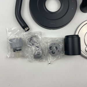 (READ)Moen UT2903NHBL Gibson 2-Series 1-Handle Tub & Shower Trim Kit Matte Black