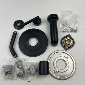 (READ)Moen UT2903NHBL Gibson 2-Series 1-Handle Tub & Shower Trim Kit Matte Black