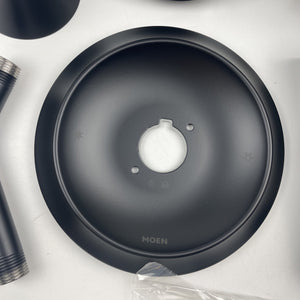 Moen 82518BL Findlay Single-Handle 6-Spray Tub & Shower Faucet Matte Black