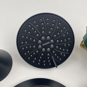 Moen 82518BL Findlay Single-Handle 6-Spray Tub & Shower Faucet Matte Black