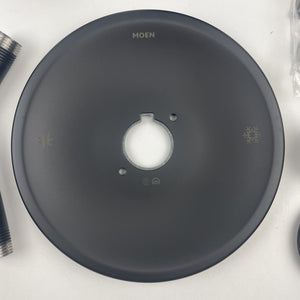 (READ)Moen T2742EPBL Glyde Posi-Temp Eco-Performance Shower Trim Kit Matte Black