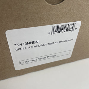 Moen T2473NHBN Genta LX Posi-Temp Tub & Shower Trim Kit Brushed Nickel