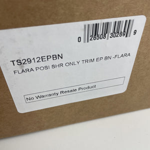 Moen TS2912EPBN Flara Posi-Temp Eco-Performance Shower Trim Kit Brushed Nickel