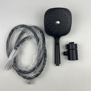 Moen 220H5BL Verso Square Handheld Shower w/ Magnetix Infini-Dial Matte Black