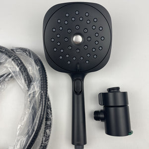 Moen 220H5BL Verso Square Handheld Shower w/ Magnetix Infini-Dial Matte Black