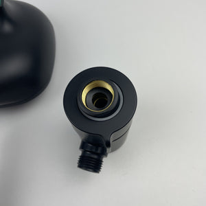 Moen 220H5BL Verso Square Handheld Shower w/ Magnetix Infini-Dial Matte Black