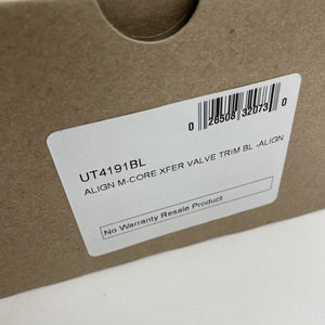 (READ) Moen UT4191BL Align M-CORE 1-Handle Transfer Valve Trim Kit Matte Black