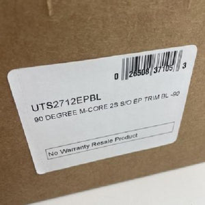 Moen UTS2712EPBL 90 Degree M-CORE 2-Series Shower Trim Matte Black