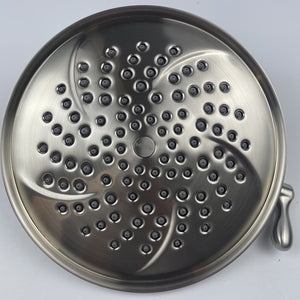 Moen S1311BN Isabel Two-Function 9-Inch Rain Shower Head Brushed Nickel