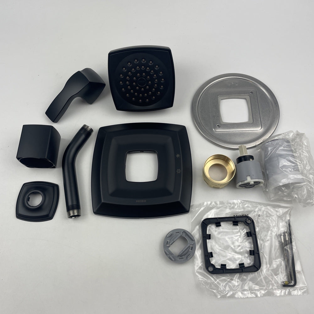 Moen UT2692EPBL Voss M-CORE 2-Series Single-Handle Shower Trim Kit Matte Black