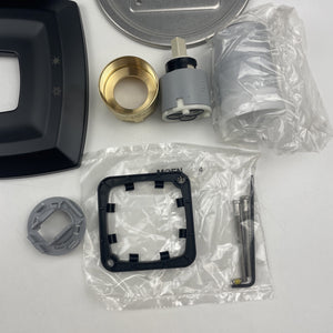Moen UT2692EPBL Voss M-CORE 2-Series Single-Handle Shower Trim Kit Matte Black