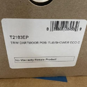 (READ) Moen T2183EP Dartmoor Eco-Performance Tub & Shower Faucet Trim Chrome