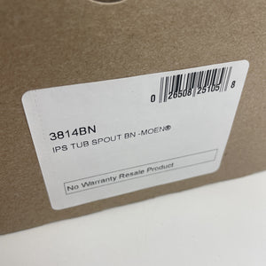Moen 3814BN Brantford 7-1/4″ Diverter Tub Spout Brushed Nickel
