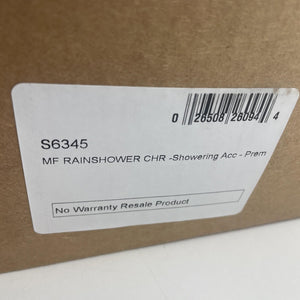 Moen S6345 Velocity Two-Function 8-1/2-In Square Rainshower Showerhead Chrome