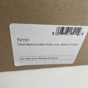 Moen T2151 Brantford One-Handle Posi-Temp Valve Trim Kit Chrome
