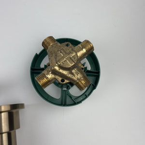 (READ) Moen 82618BZG Meena Posi-Temp 4-Spray Tub & Shower Combo Bronzed Gold