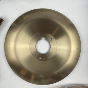 (READ) Moen 82618BZG Meena Posi-Temp 4-Spray Tub & Shower Combo Bronzed Gold