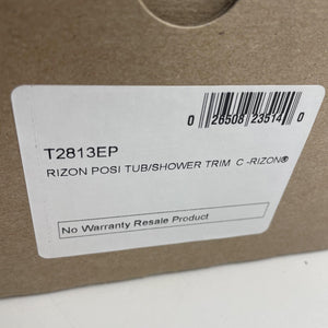 Moen T2813EP Rizon Posi-Temp Tub & Shower Trim Kit Eco-Performance Chrome