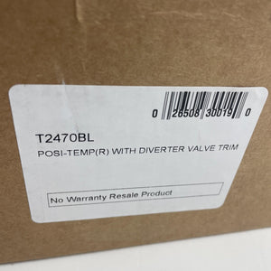 Moen T2470BL Genta LX 3-Function Transfer Valve Trim Kit Matte Black