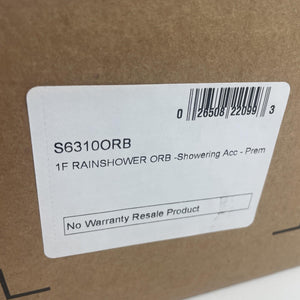 Moen S6310ORB 7-Inch Single-Function Rainshower Showerhead Oil Rubbed Bronze