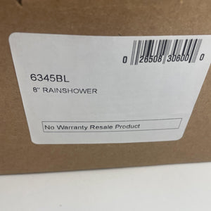 Moen 6345BL 8-Inch Single-Function Rainshower Fixed Showerhead Matte Black