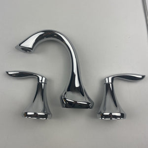 Moen TV6420 Eva High-Arc Widespread Two-Handle Bathroom Faucet Chrome