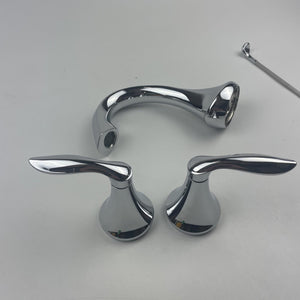 Moen TV6420 Eva High-Arc Widespread Two-Handle Bathroom Faucet Chrome