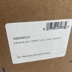 Moen WS84633 Danika 2-Handle Centerset Bathroom Faucet Chrome