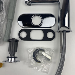 Moen 84770 Arlys Single-Handle Bathroom Faucet w/ Deckplate Chrome