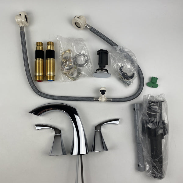 Moen 84504 Lindor 2-Handle Widespread Bathroom Faucet Chrome