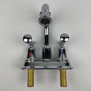 Moen CFG 41217 Cornerstone 4 in Centerset Bathroom Sink Faucet Chrome
