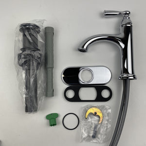 Moen 84945 Banbury Single-Handle High-Arc Bathroom Faucet Chrome