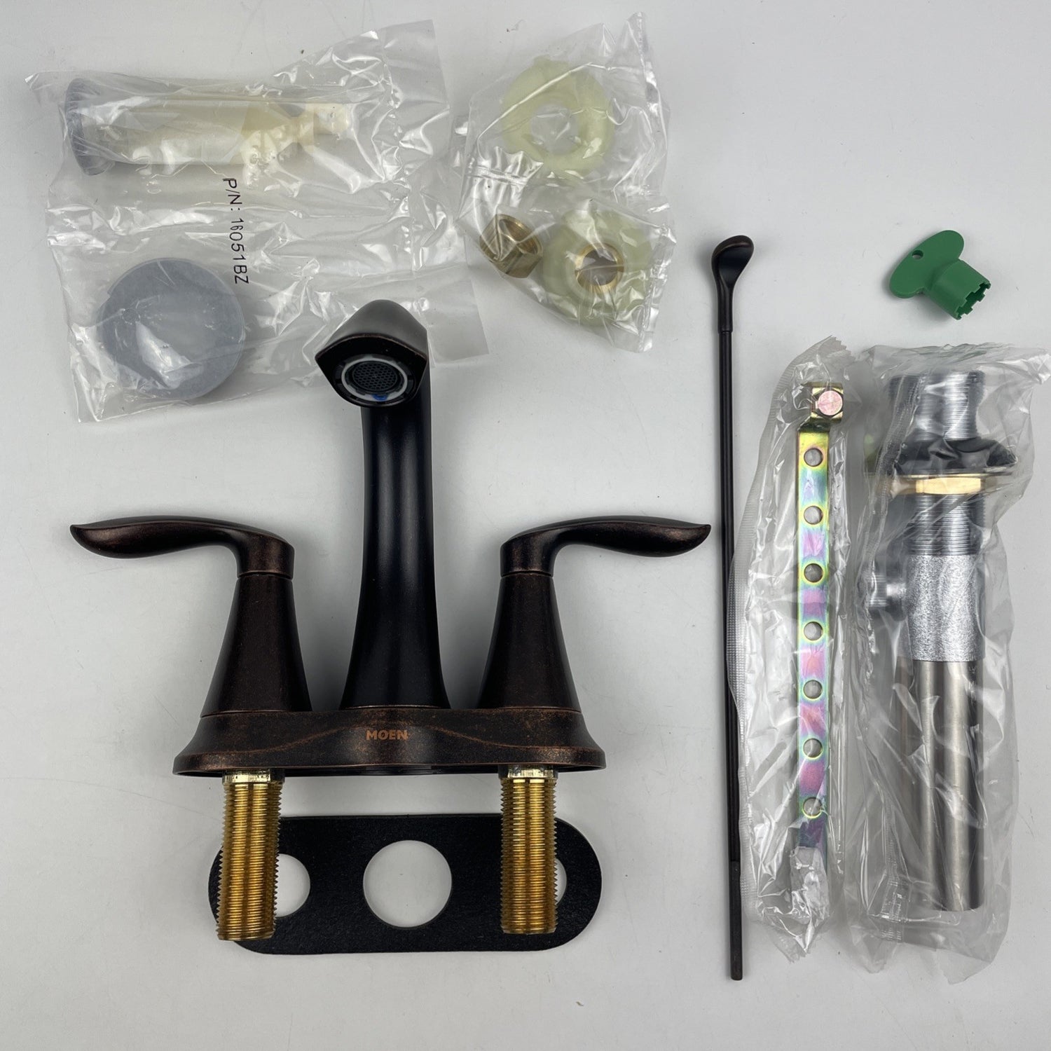 Moen 6410ORB Eva 2-Handle High-Arc Bathroom Faucet Oil Rubbed Bronze