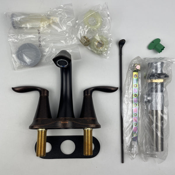 Moen 6410ORB Eva 2-Handle High-Arc Bathroom Faucet Oil Rubbed Bronze