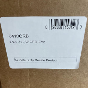 Moen 6410ORB Eva 2-Handle High-Arc Bathroom Faucet Oil Rubbed Bronze