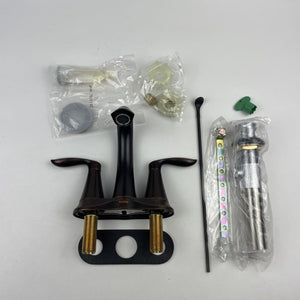 Moen 6410ORB Eva 2-Handle High-Arc Bathroom Faucet Oil Rubbed Bronze