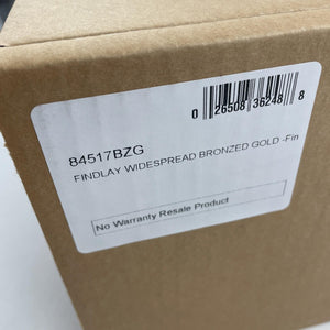 Moen 84517BZG Findlay 8 in Widespread Two-Handle Bathroom Faucet Bronzed Gold