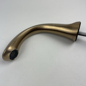 Moen 84517BZG Findlay 8 in Widespread Two-Handle Bathroom Faucet Bronzed Gold