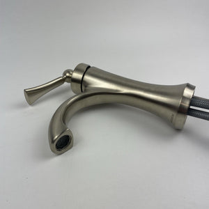 Moen 4500BN Wynford Single-Handle High-Arc Bathroom Faucet Brushed Nickel