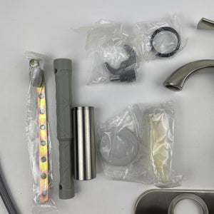 Moen 4500BN Wynford Single-Handle High-Arc Bathroom Faucet Brushed Nickel