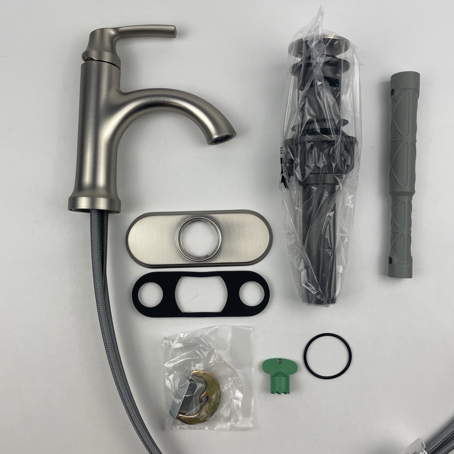 Moen 84980SRN Wellton One-Handle Single Hole Bathroom Faucet Brushed Nickel