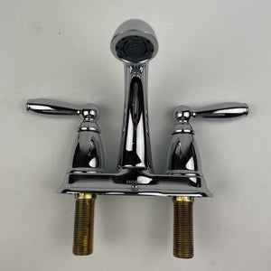 Moen 6610 Brantford Two-Handle 4 in Centerset Bathroom Faucet Chrome