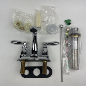 Moen 6610 Brantford Two-Handle 4 in Centerset Bathroom Faucet Chrome