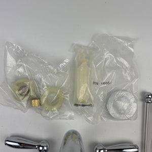 Moen 6610 Brantford Two-Handle 4 in Centerset Bathroom Faucet Chrome