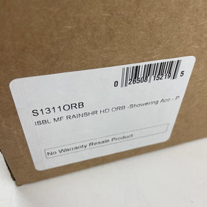 Moen S1311ORB Isabel  Two-Function 9 in Raincan Shower Head Oil Rubbed Bronze