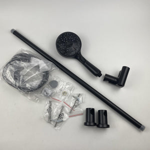 Moen 3670EPBL Eco-Performance 5-Function Handheld Shower w Slide Bar Matte Black