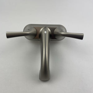 Moen 84768SRN Haber Two‑Handle 4 in Centerset Bathroom Faucet Brushed Nickel
