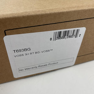 Moen T693BG Voss Two-Handle High-Arc Roman Tub Faucet Trim Kit Brushed Gold