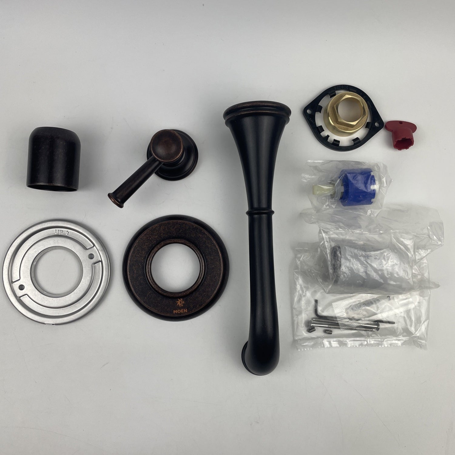 Moen WT9021ORB Belfield 1-Handle WallMount Tub Filler Trim Kit Oil Rubbed Bronze